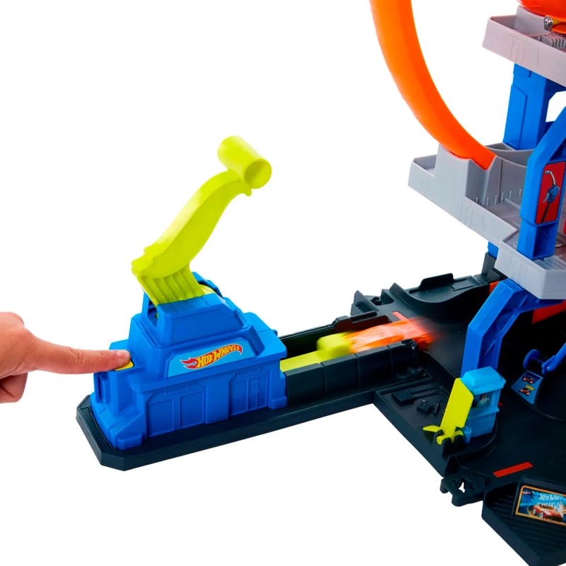 HOT WHEELS CITY PISTA DE JUGUETE MEGA GARAGE - 3