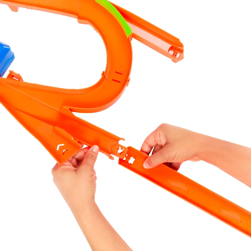 HOT WHEELS STUNT TRACKS PISTA DE JUGUETE MULTI-CHOQUE AÉREO - 4