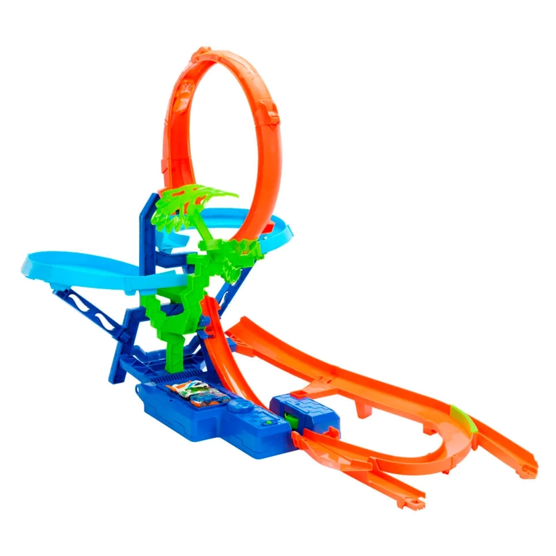 HOT WHEELS STUNT TRACKS PISTA DE JUGUETE MULTI-CHOQUE AÉREO - 6