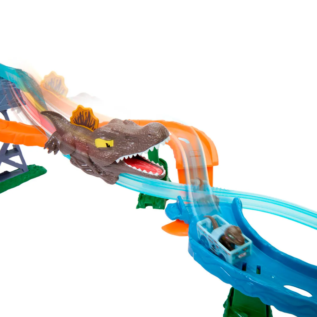 HOT WHEELS RACERVERSE PISTA DE JUGUETE JURASSIC WORLD - 4