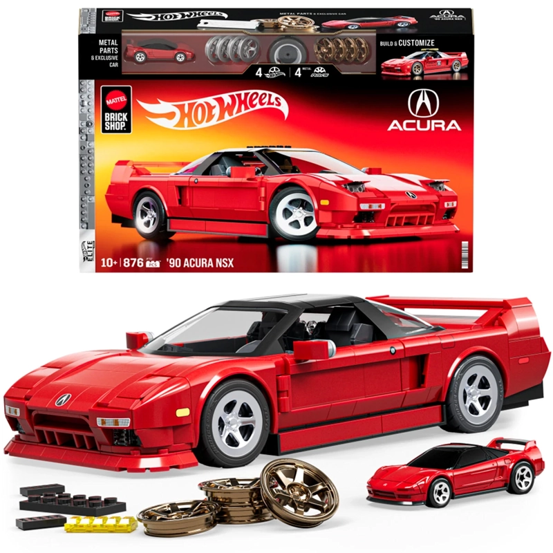 AUTO CONSTRUCCIÓN MEGA BLOCK ELITE ACURA NSX '90