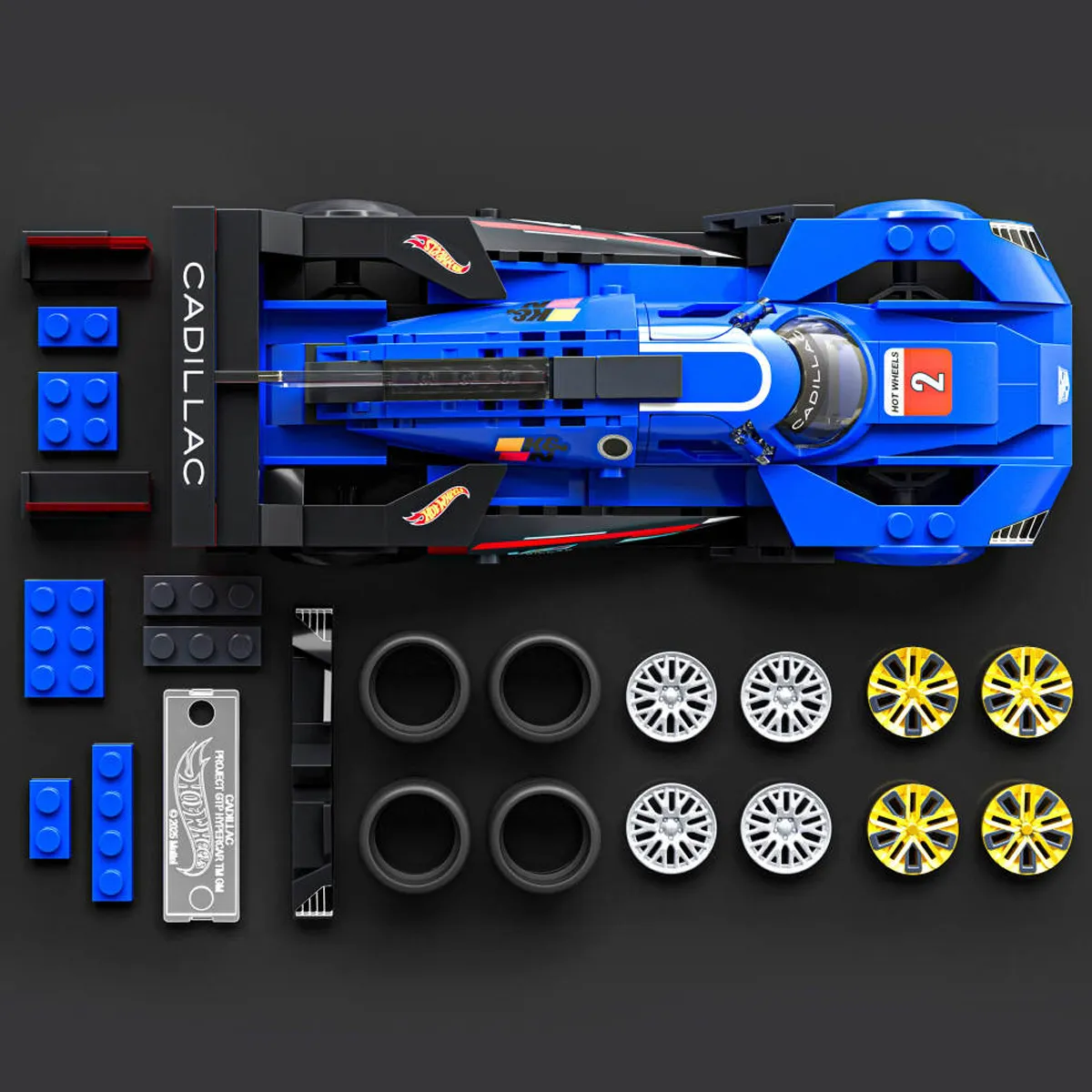 MATTEL BRICK SHOP HOT WHEELS SPEED CADILLAC PROJECT GTP - 4