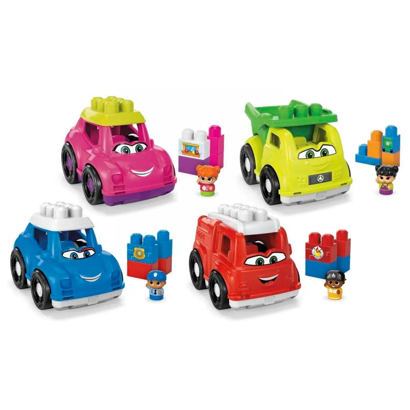 MEGA BLOKS JUGUETE DE CONSTRUCCIÓN PEQUEÑO VEHÍCULO SORPRESA - 1