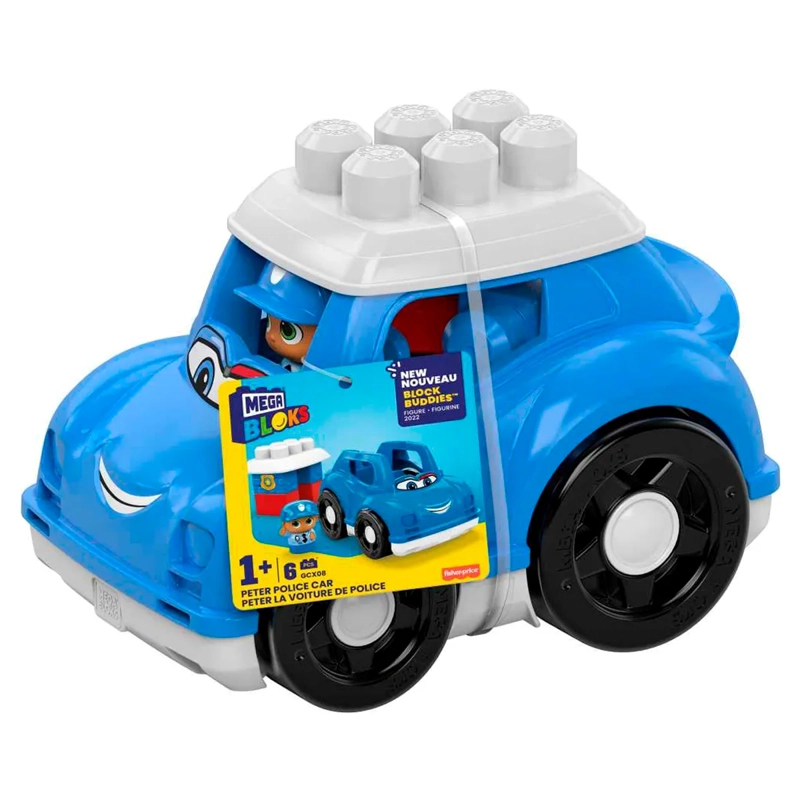 MEGA BLOKS JUGUETE DE CONSTRUCCIÓN PEQUEÑO VEHÍCULO SORPRESA - 4