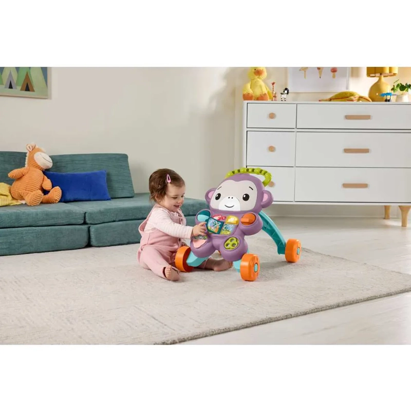 FISHER-PRICE ANDADERA PARA BEBÉS APRENDE CONMIGO AMIGO MONO - 5
