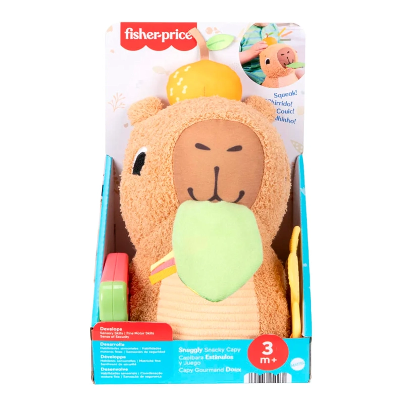 FISHER-PRICE BABY JUGUETE CAPIBARA ESTÍMULOS Y JUEGO - 8