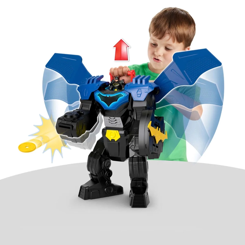IMAGINEXT DC SUPER FRIENDS FIGURA DE ACCIÓN BATMAN MECH - 6
