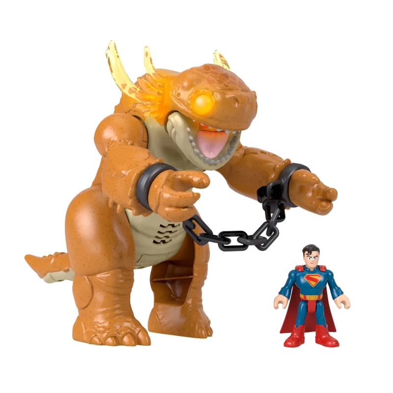 IMAGINEXT DC SUPER FFRIENDS FIGURA DE ACCIÓN SUPERMAN Y KAIJU - 2