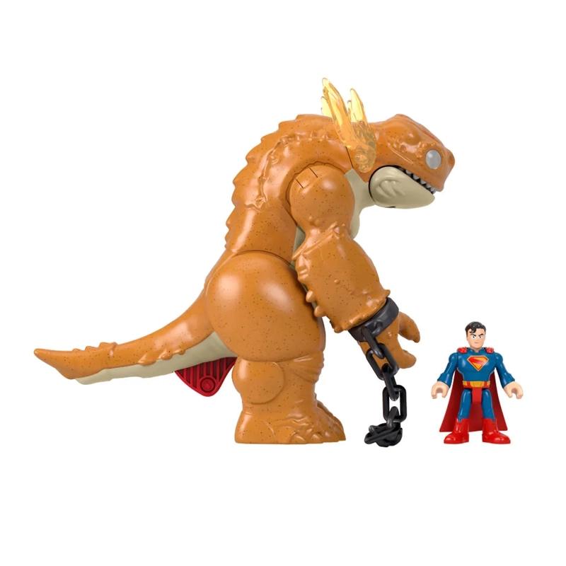 IMAGINEXT DC SUPER FFRIENDS FIGURA DE ACCIÓN SUPERMAN Y KAIJU - 4