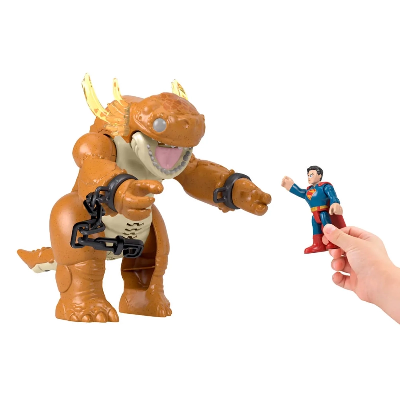 IMAGINEXT DC SUPER FFRIENDS FIGURA DE ACCIÓN SUPERMAN Y KAIJU - 6