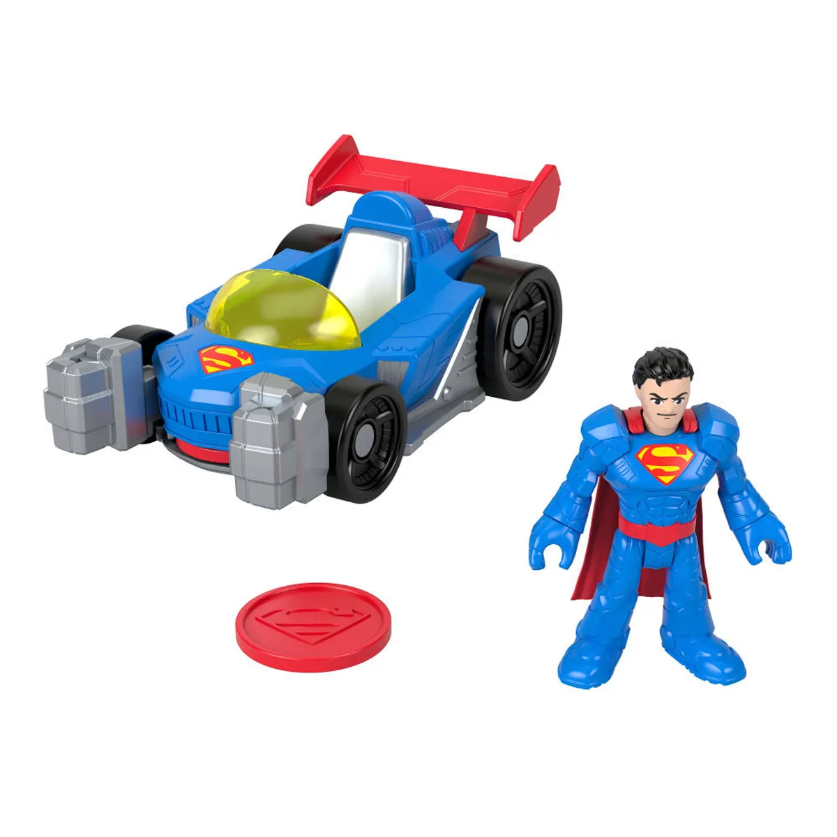 IMAGINEXT DC SUPER FRIENDS SET JUEGO SUPERHÉROE Y VEHÍCULO - 7