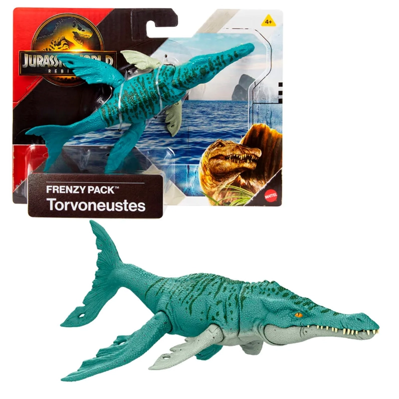 JURASSIC WORLD DINOSAURIO JUGUETE REBIRTH MANADA PELIGROSA - 7