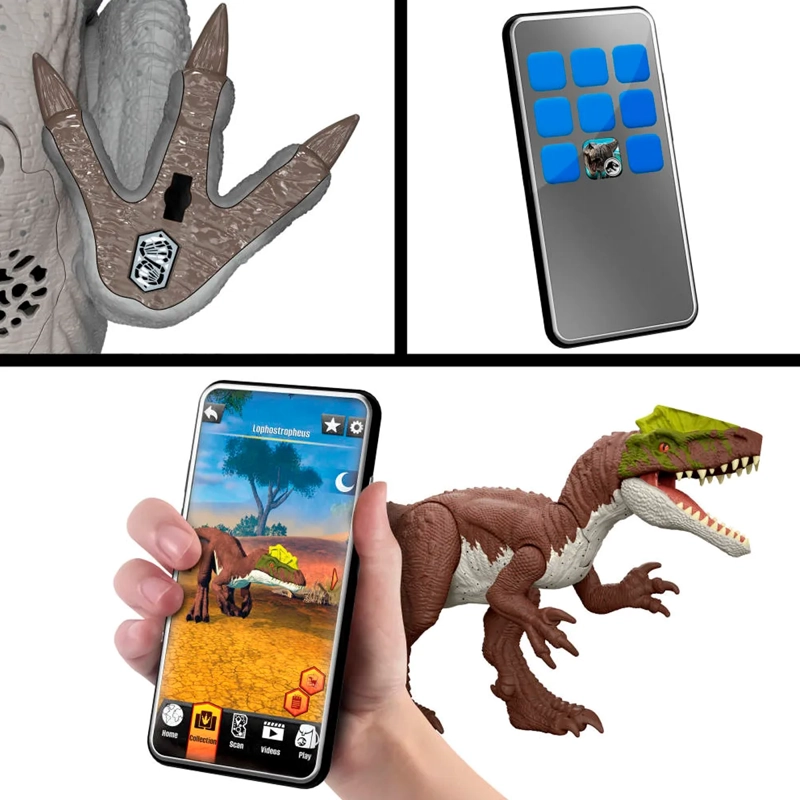 JURASSIC WORLD DINOSAURIO REBIRTH MORDIDA DE ATAQUE - 11
