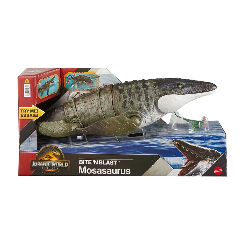 FIGURA DE ACCIÓN JURASSIC WORLD DINOSAURIO DE JUGUETE REBIRTH MOSASAURUS - 5