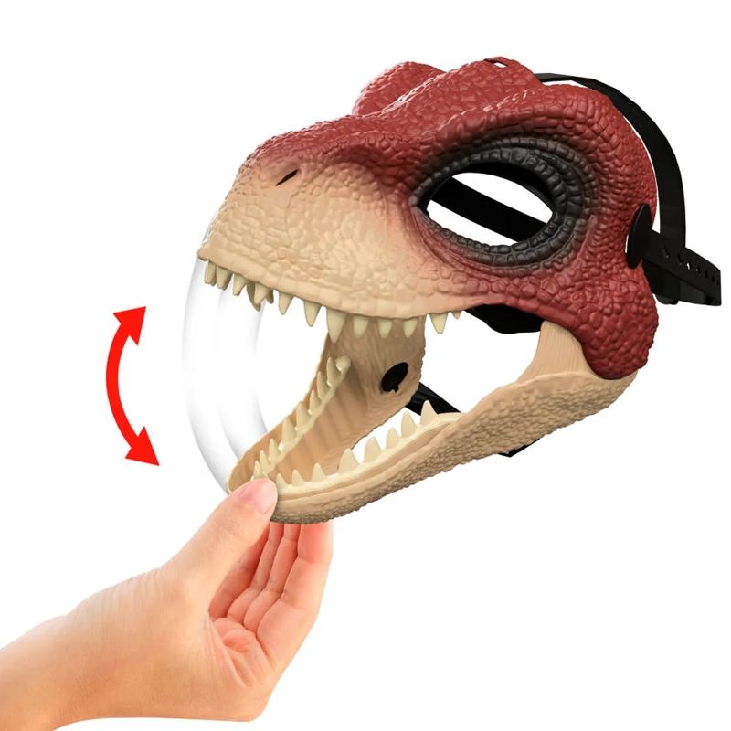 JURASSIC WORLD JUGUETE REBIRTH MÁSCARA DE DINOSAURIO - 6