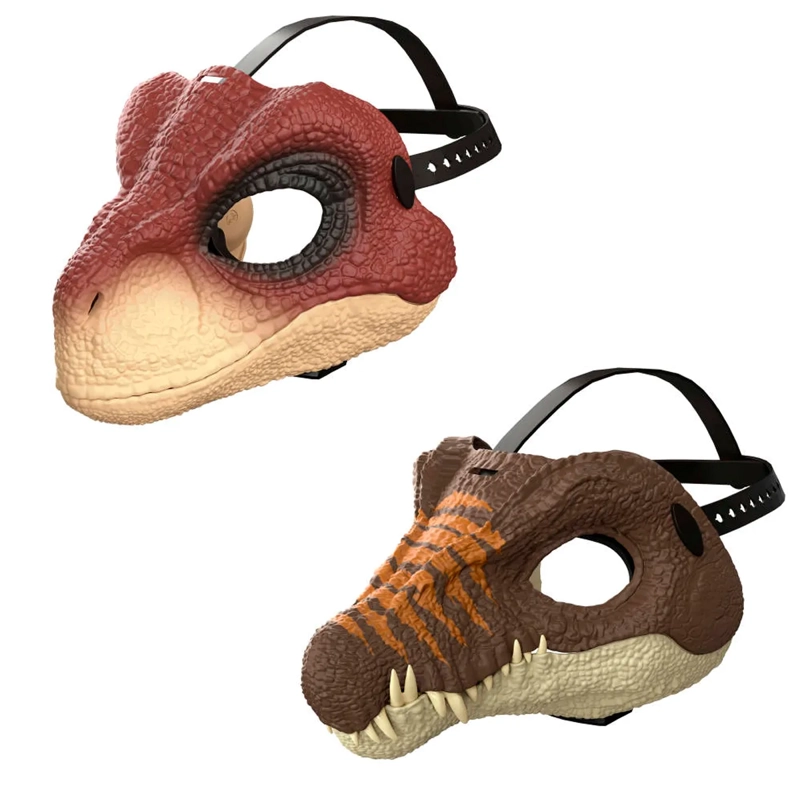JURASSIC WORLD JUGUETE REBIRTH MÁSCARA DE DINOSAURIO - 7