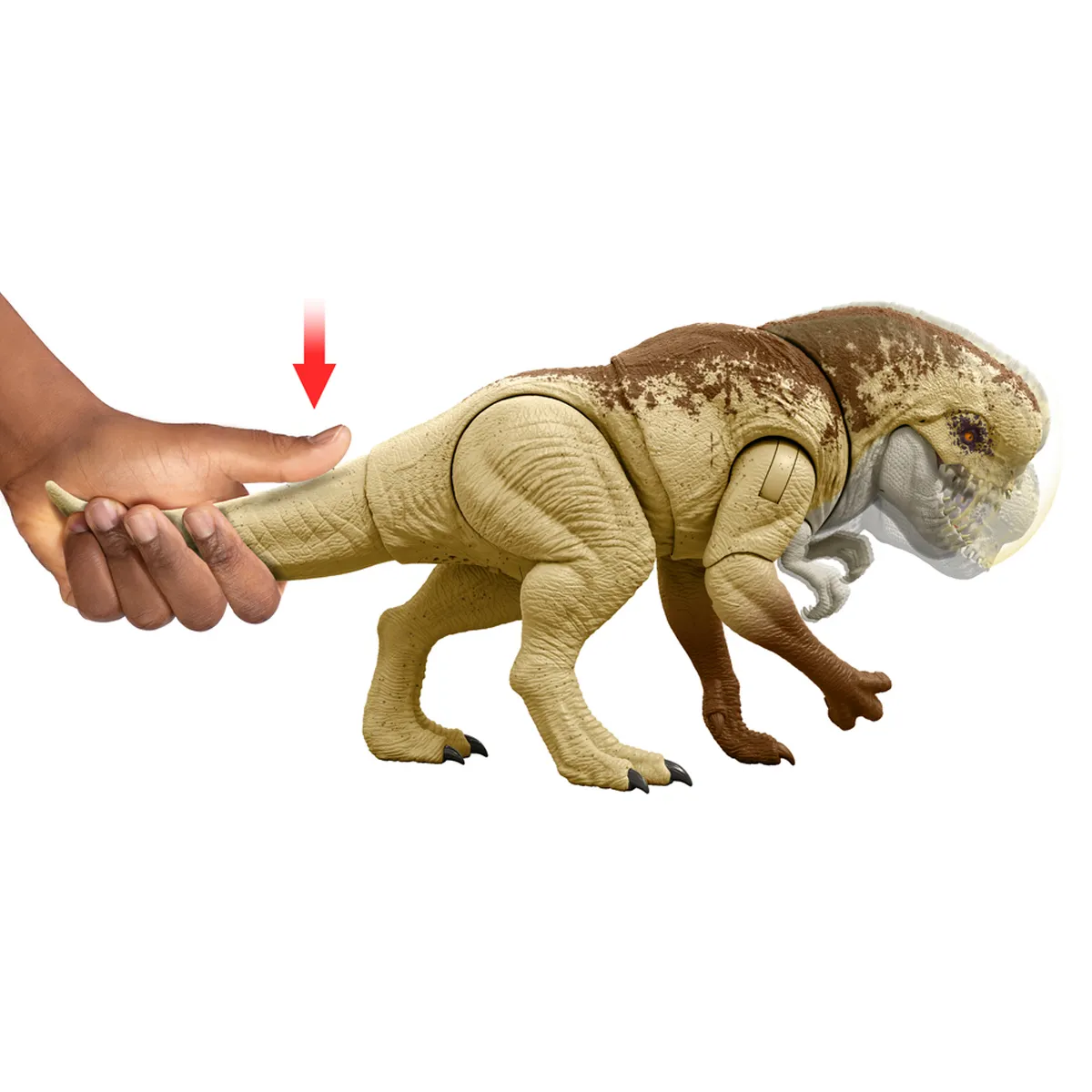FIGURA DE ACCIÓN JURASSIC WORLD DINOSAURIO REBIRTH VILLANO CON SONIDO - 2