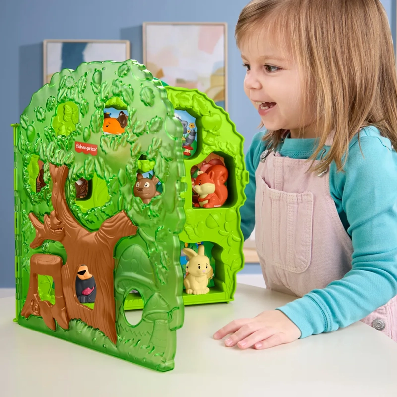 JUEGO LITTLE PEOPLE JUGUETE PARA BEBÉS ESTUCHE DE ANIMALITOS - 2
