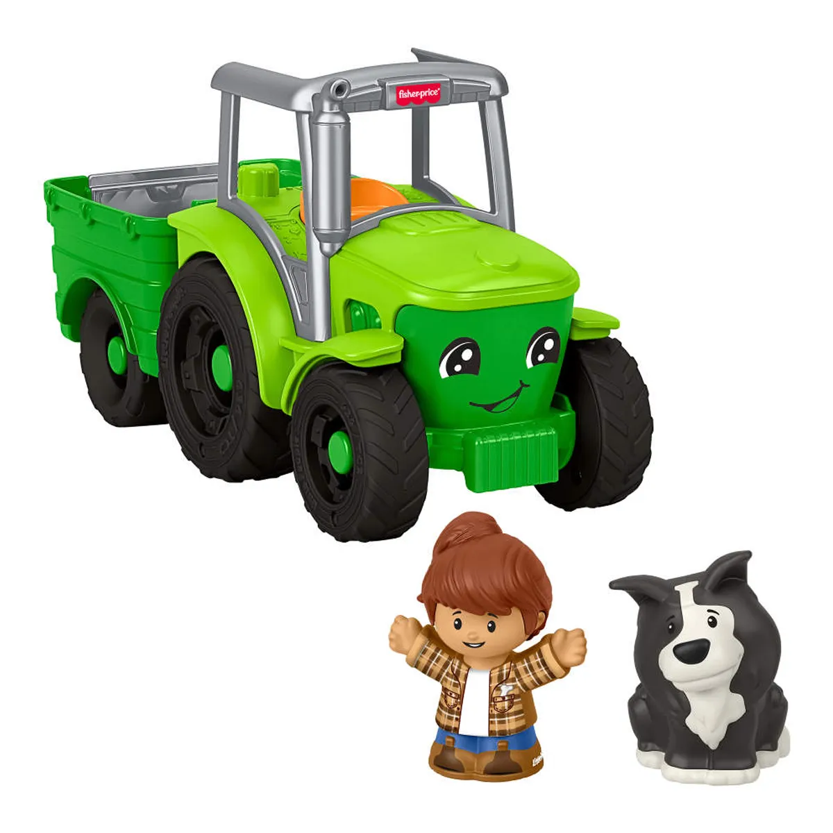 LITTLE PEOPLE JUGUETE PARA BEBÉS TRACTOR MEDIANO - 1