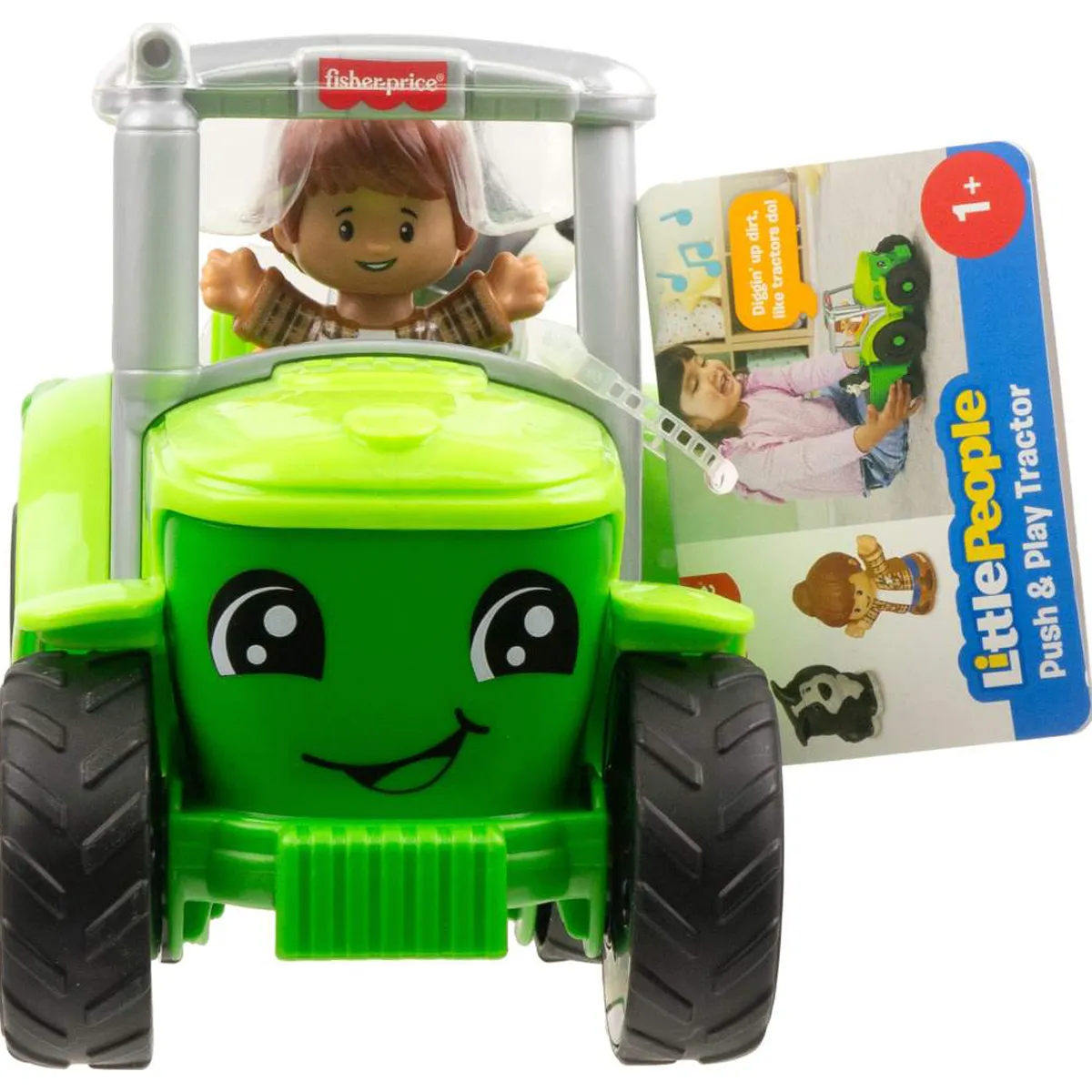 LITTLE PEOPLE JUGUETE PARA BEBÉS TRACTOR MEDIANO - 12