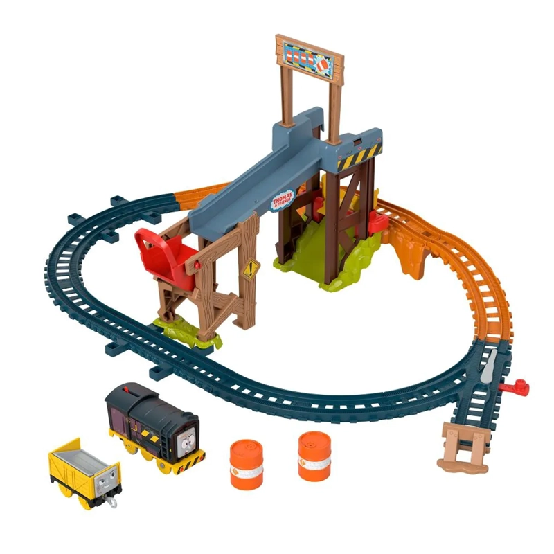 THOMAS & FRIENDS PISTA MOTORIZADA DE CONSTRUCCIÓN DIESEL