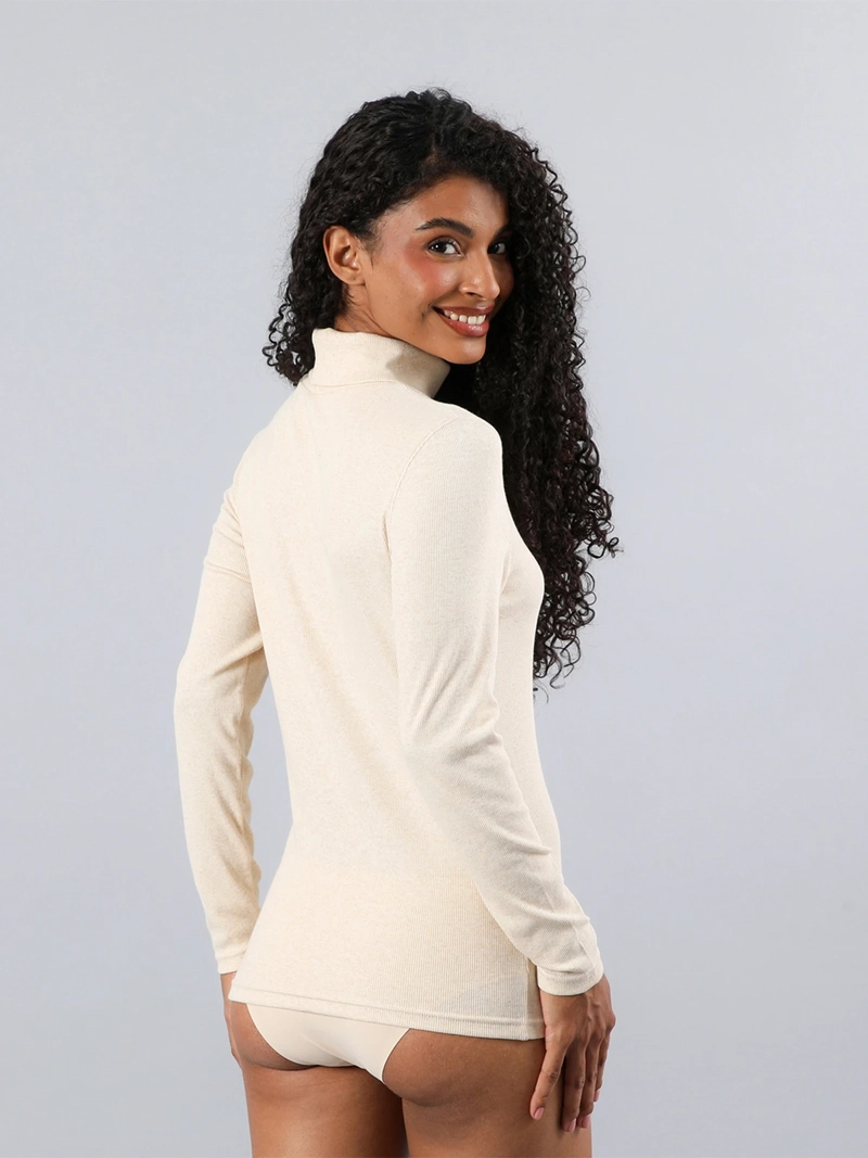 CAMISETA MUJER FLORES BEATLE RIB 50754 - 2