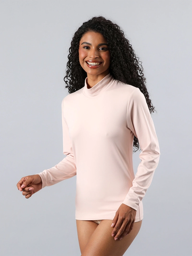CAMISETA MANGA LARGA MUJER FLORES TÉRMICA 50758 - 1