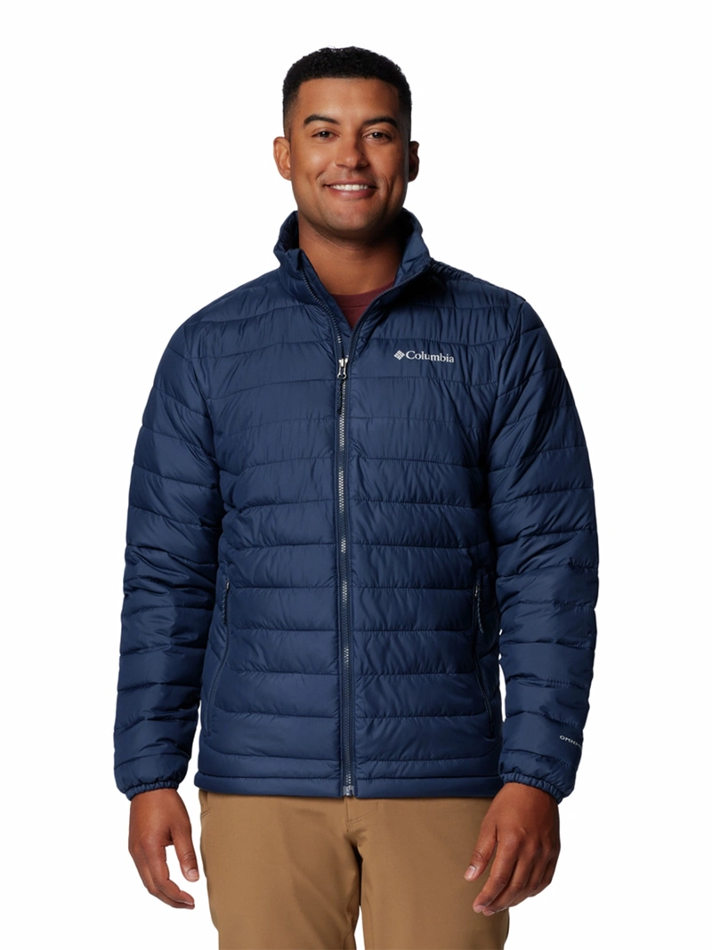 CHAQUETA HOMBRE COLUMBIA POWDER LITE AZUL - 1