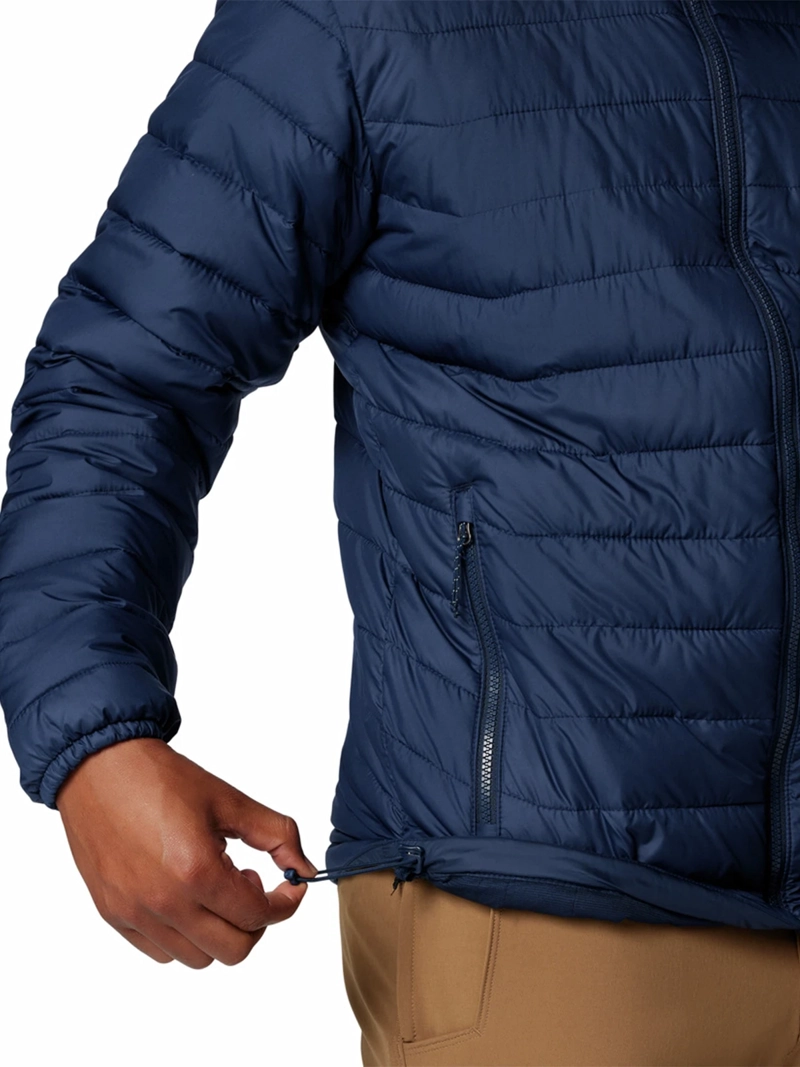 CHAQUETA HOMBRE COLUMBIA POWDER LITE AZUL - 3