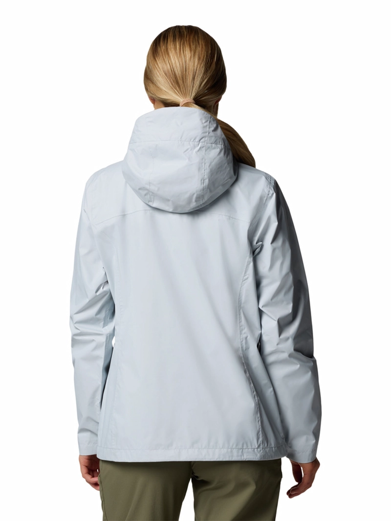 CHAQUETA MUJER COLUMBIA ARCADIA CELESTE IMPERMEABLE - 2