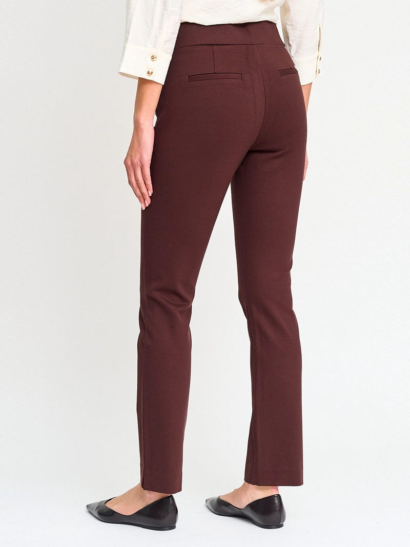 PANTALÓN MUJER CACHAREL RECTO HEBILLA - 2