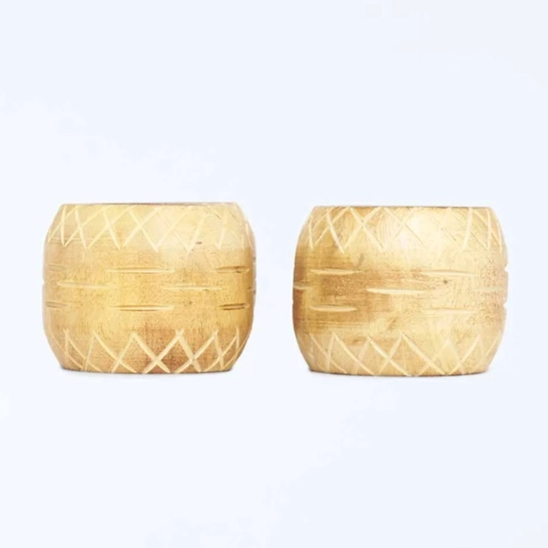 SET 4 PORTA SERVILLETAS RIPLEY HOME MADERA NEUTRO - 2