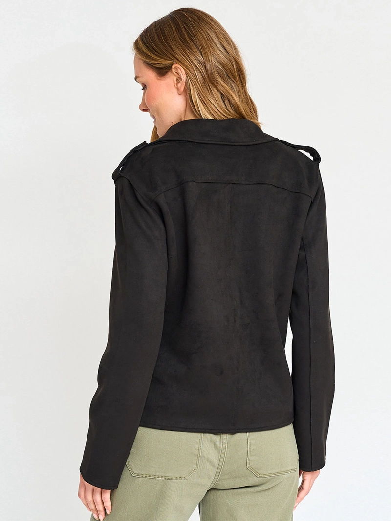 CHAQUETA MUJER AZIZ BIKER CORTA - 2