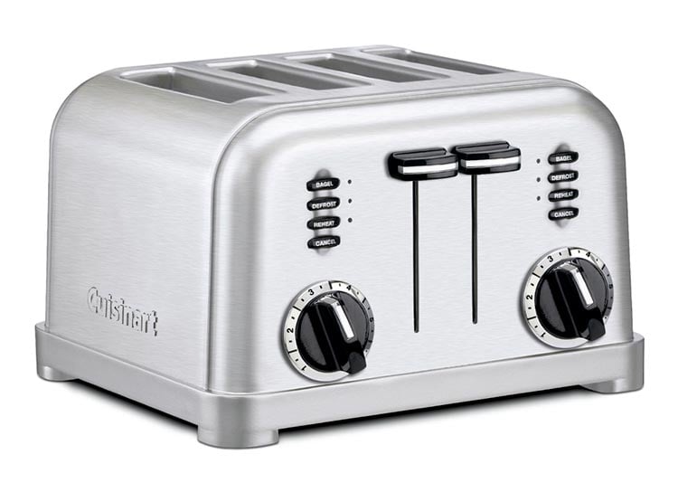 TOSTADOR CUISINART 4 REBANAS CLÁSICO CPT180CL