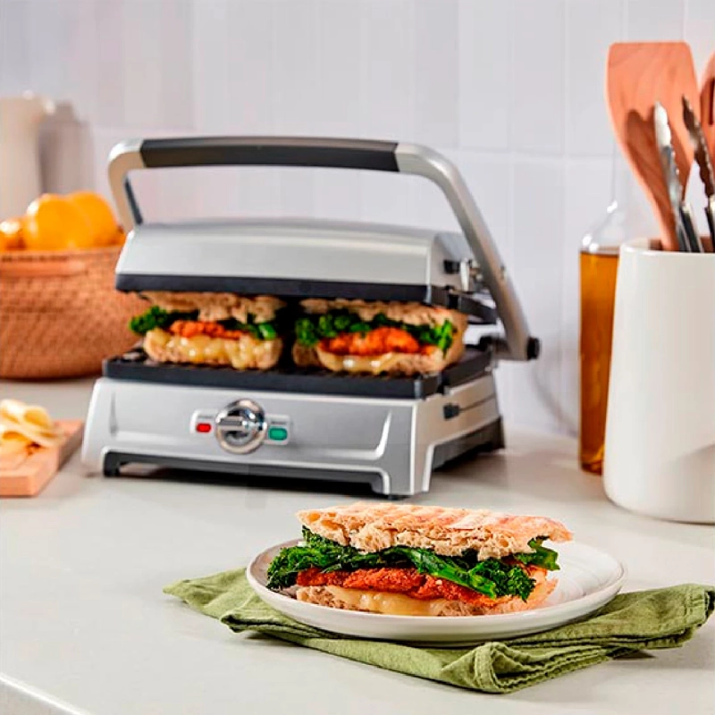 SANDWICHERA CUISINART COMPACTO GR102CL - 5