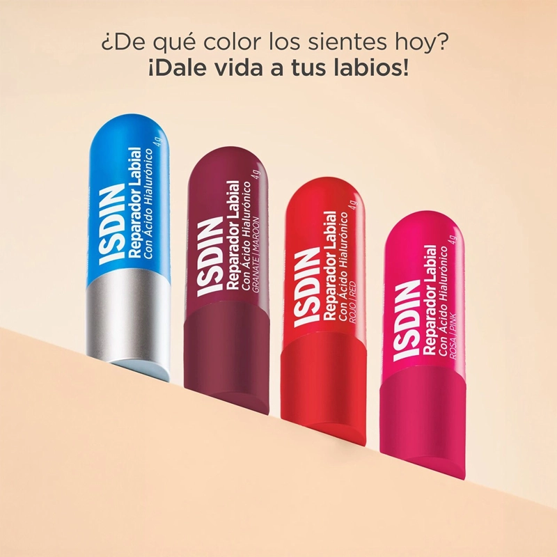 REPARADOR LABIAL ISDIN 4G ROJO - 9