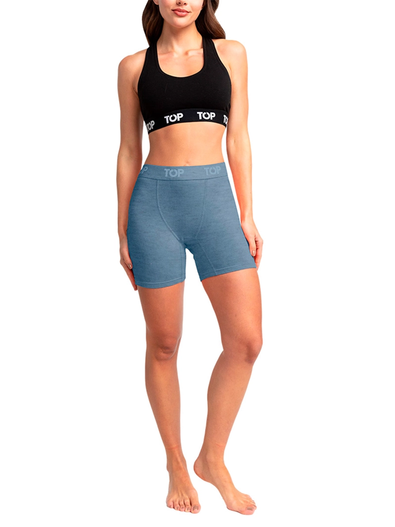 PACK 5 BÓXERS MUJER TOP MULTICOLOR LARGOS M208AP5C1 - 4