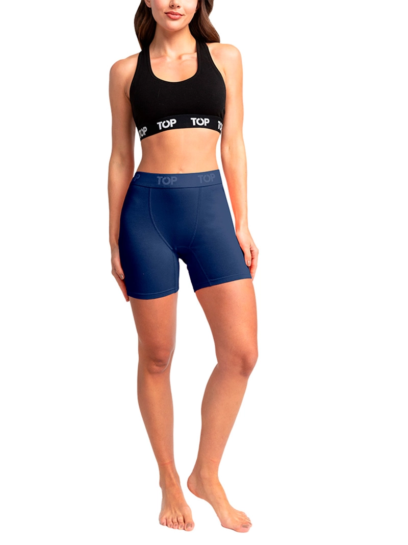 PACK 5 BÓXERS MUJER TOP MULTICOLOR LARGOS M208AP5C1 - 2