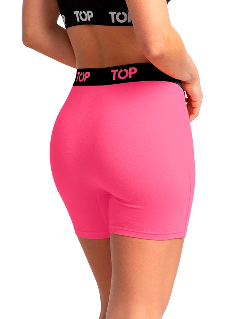 PACK 5 BÓXERS MUJER TOP MULTICOLOR LARGOS M208AP5C2 - 3