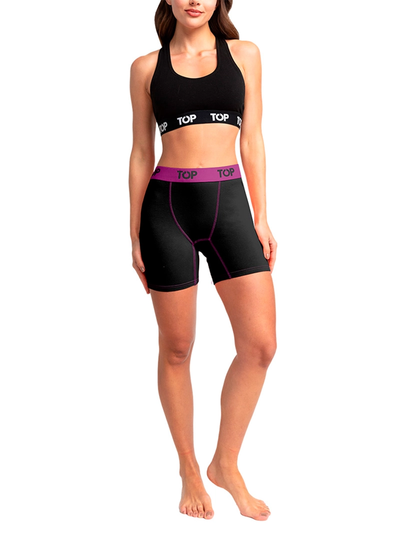 PACK 5 BÓXERS MUJER TOP MULTICOLOR LARGOS M208AP5C2 - 6