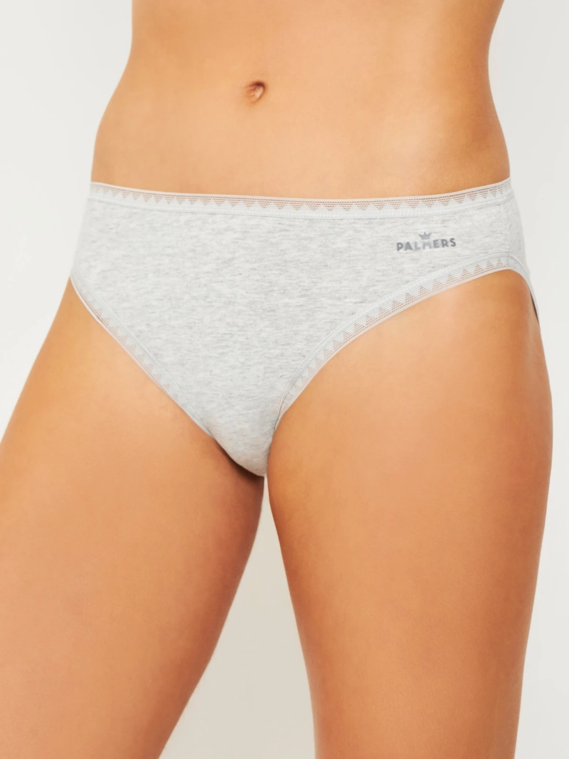 PACK 6 CALZONES BIKINI ALGODÓN ORGÁNICO MUJER PALMERS MULTICOLOR P616 - 2