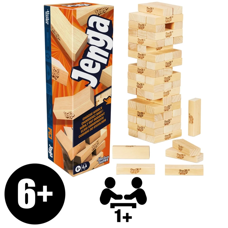 JUEGO DE MESA HASBRO GAMING HASBRO GAMES JENGA DADO DIGITAL - 2