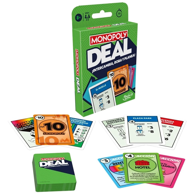 JUEGO DE MESA MONOPOLY DEAL - 3