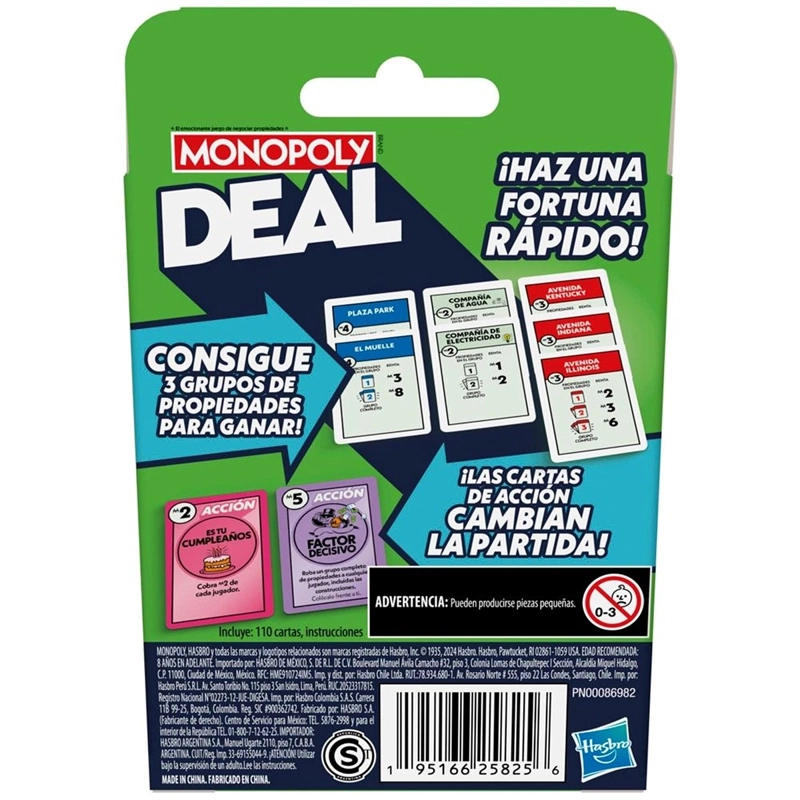 JUEGO DE MESA MONOPOLY DEAL - 4