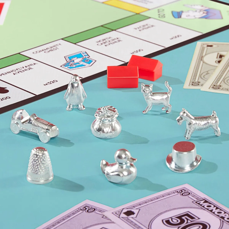 JUEGO DE MESA MONOPOLY CLÁSICO - 12
