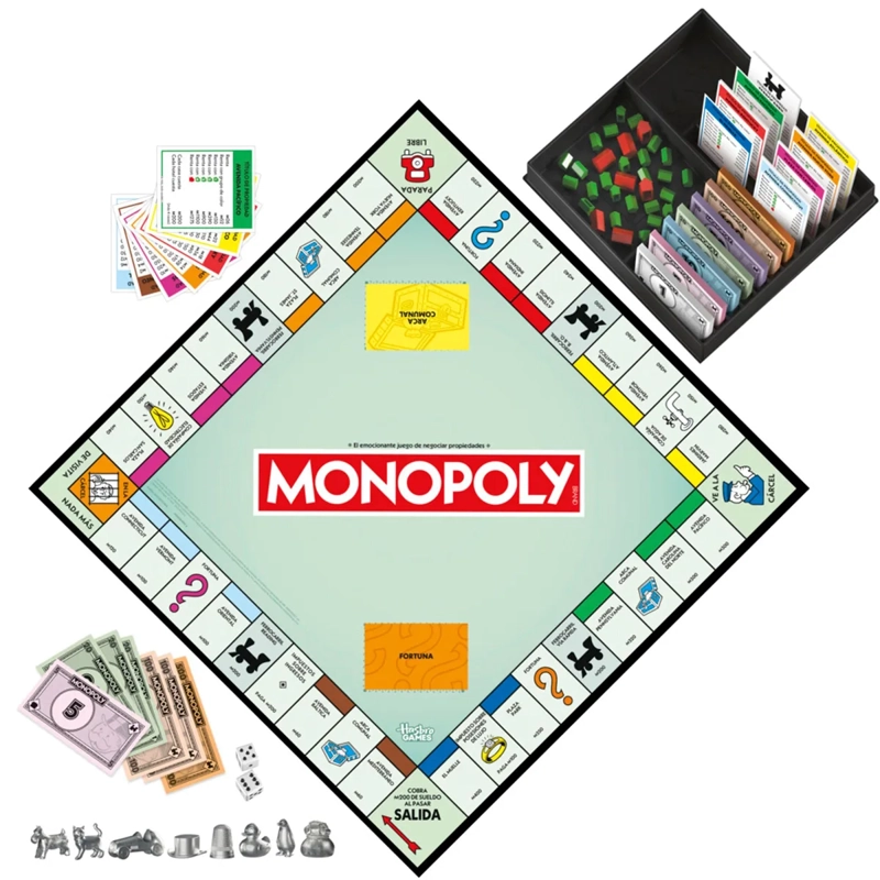 JUEGO DE MESA MONOPOLY CLÁSICO - 6