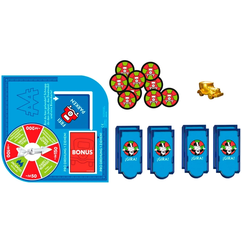 JUEGO DE MESA MONOPOLY EXPANSIÓN PARADA LIBRE: GRAN PREMIO - 8