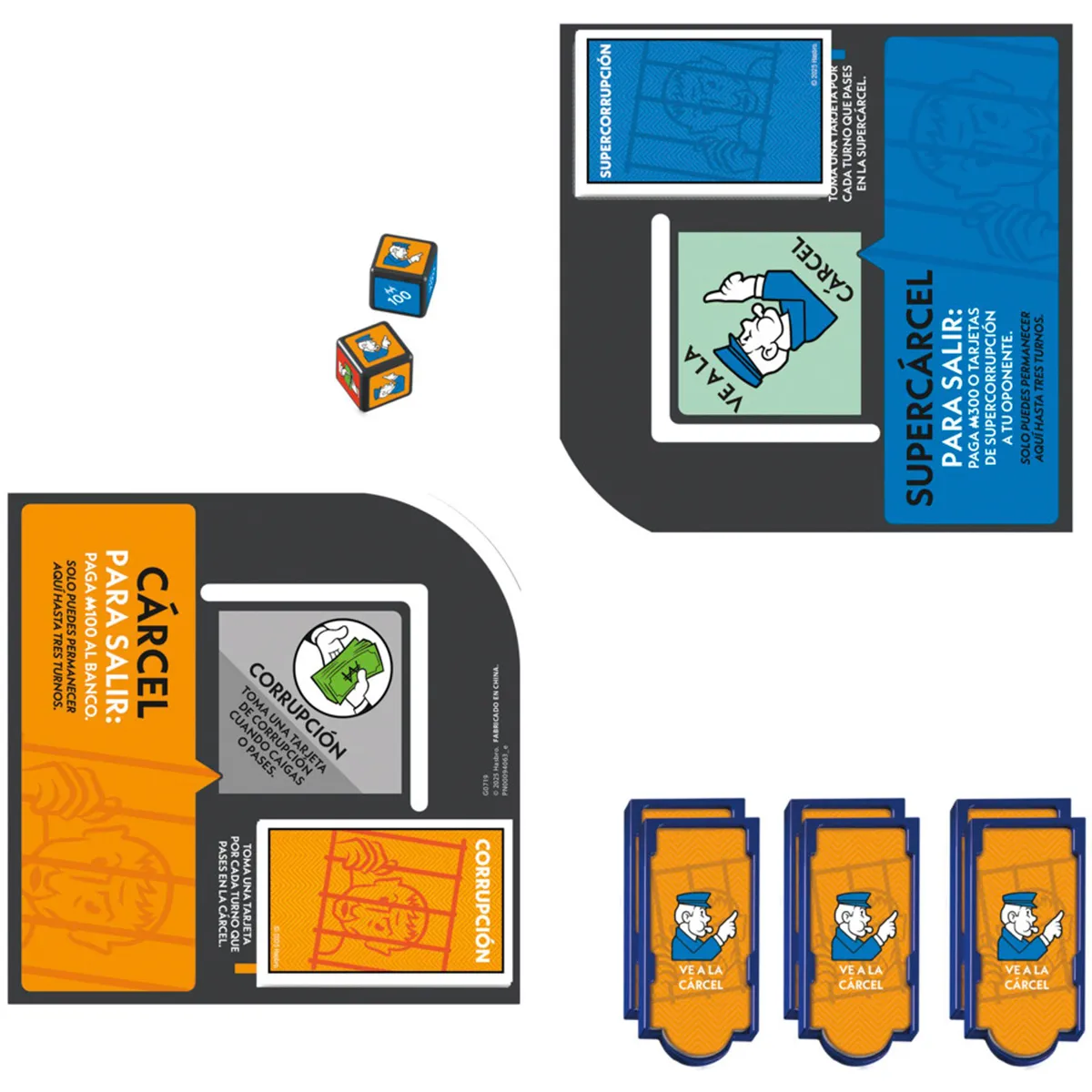 JUEGO DE MESA MONOPOLY EXPANSIÓN VE A LA CÁRCEL - 9