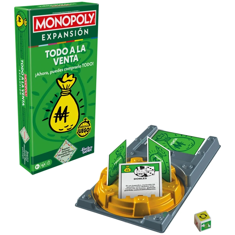 JUEGO DE MESA MONOPOLY EXPANSIÓN TODO A LA VENTA - 3