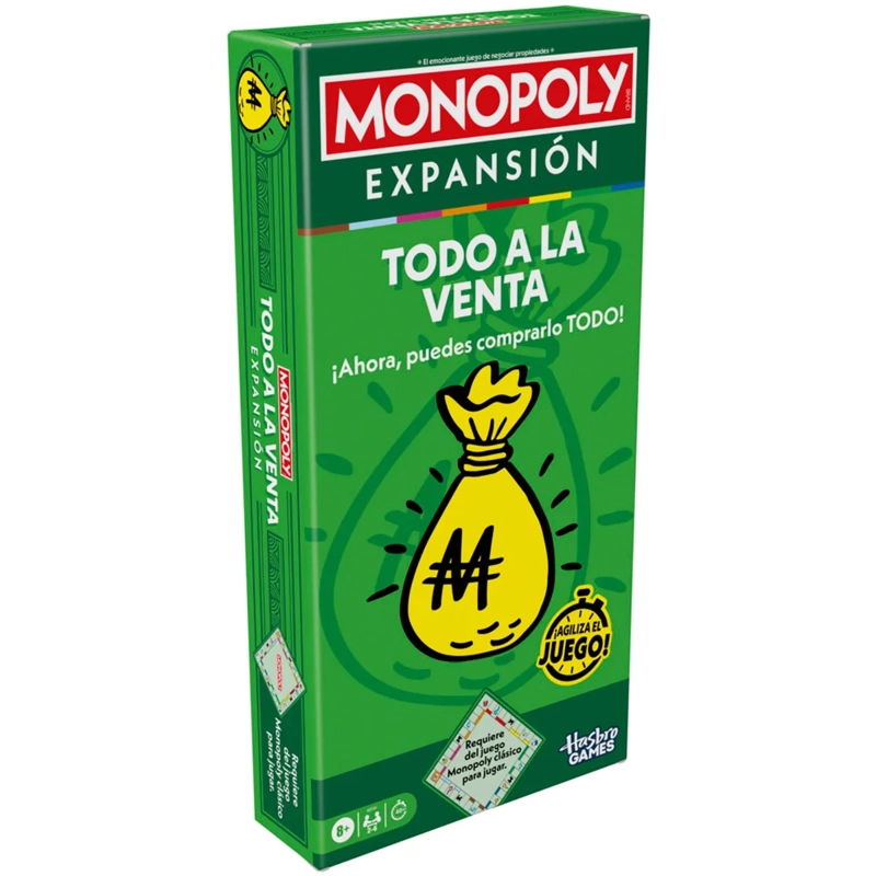 JUEGO DE MESA MONOPOLY EXPANSIÓN TODO A LA VENTA - 5